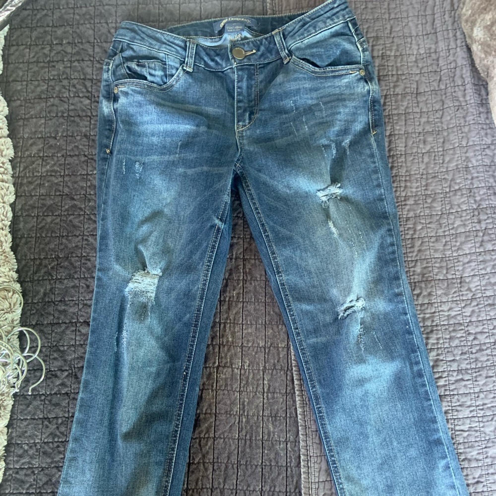 Cute distressed jeans